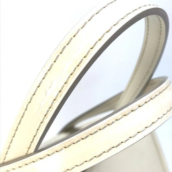 LOUIS VUITTON Epi Madeleine GM Tote Bag Shoulder Bag Epi Leather White - Picture 4 of 16